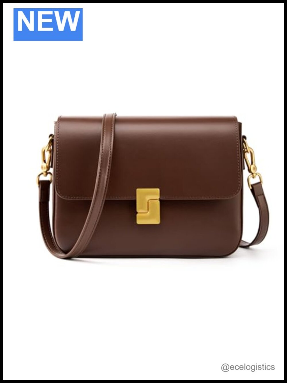 Genuine Leather Crossbody Shoulder Bag for Women Satchel Purse